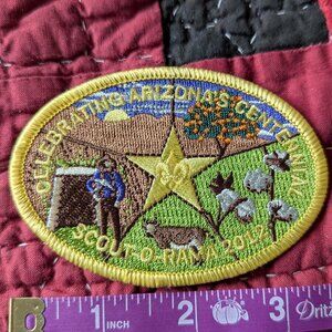 Boy Scouts BSA Celebrating Arizona’s Centennial Scout-O-Rama 2012 Patch